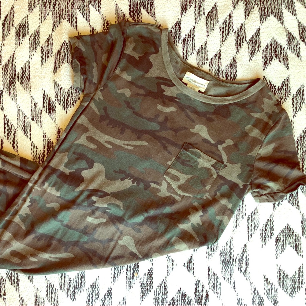 Denim & Supply Ralph Lauren Camo Maxi Dress